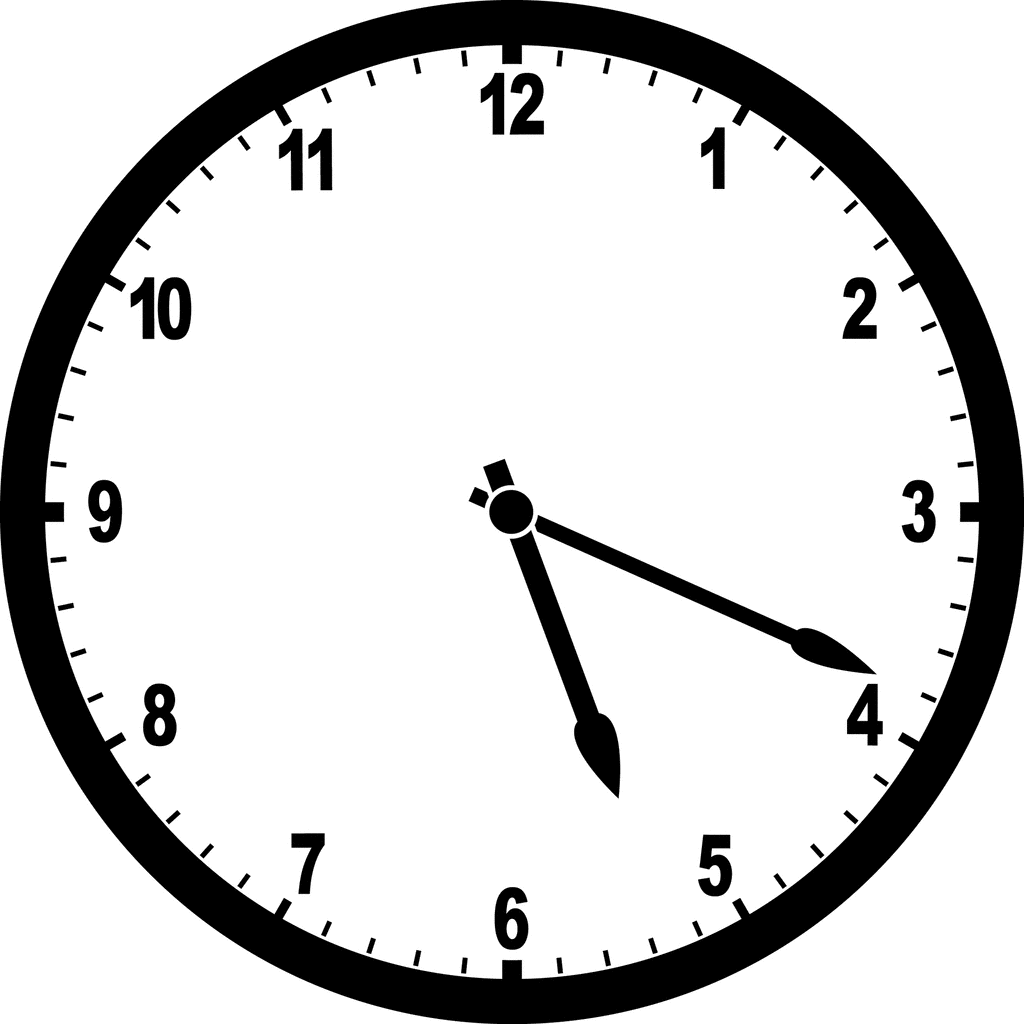 Clock 5 19 Clipart Etc