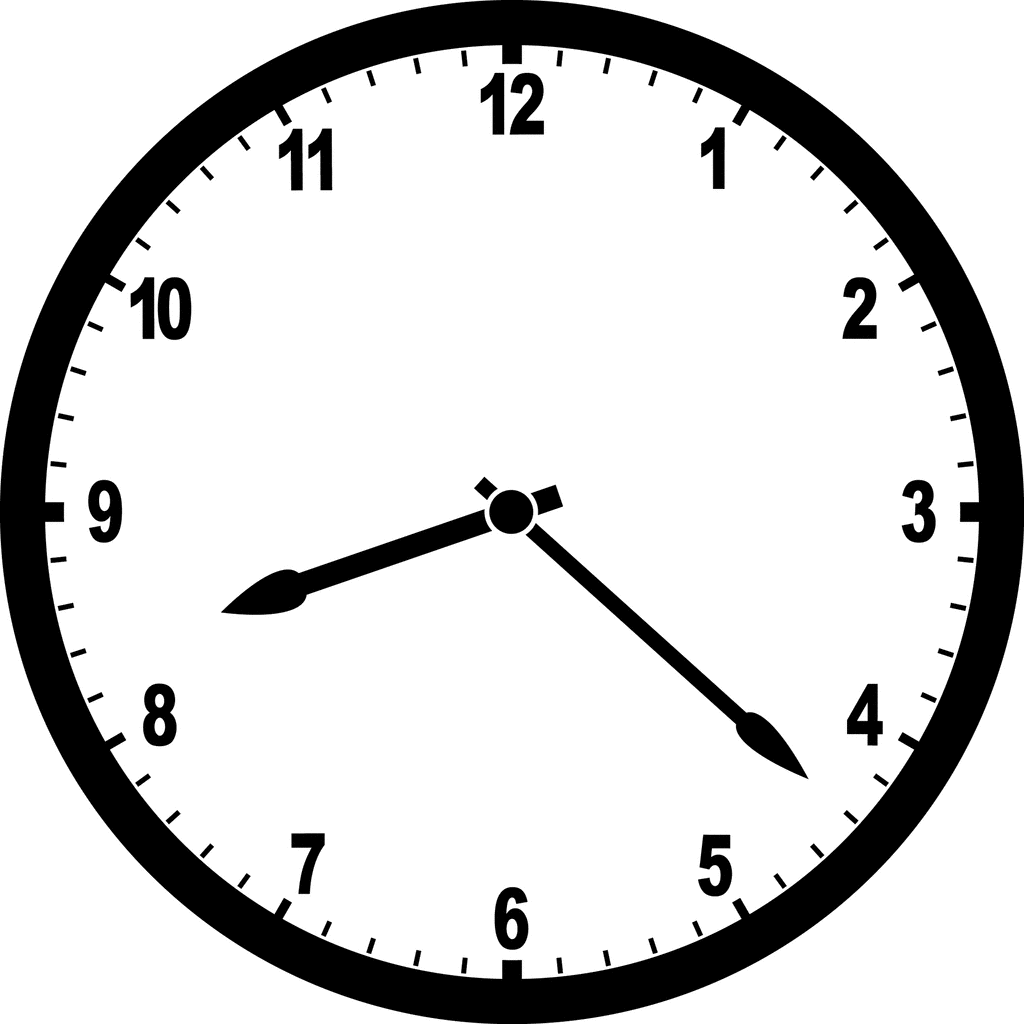 Clock 822 Clipart Etc