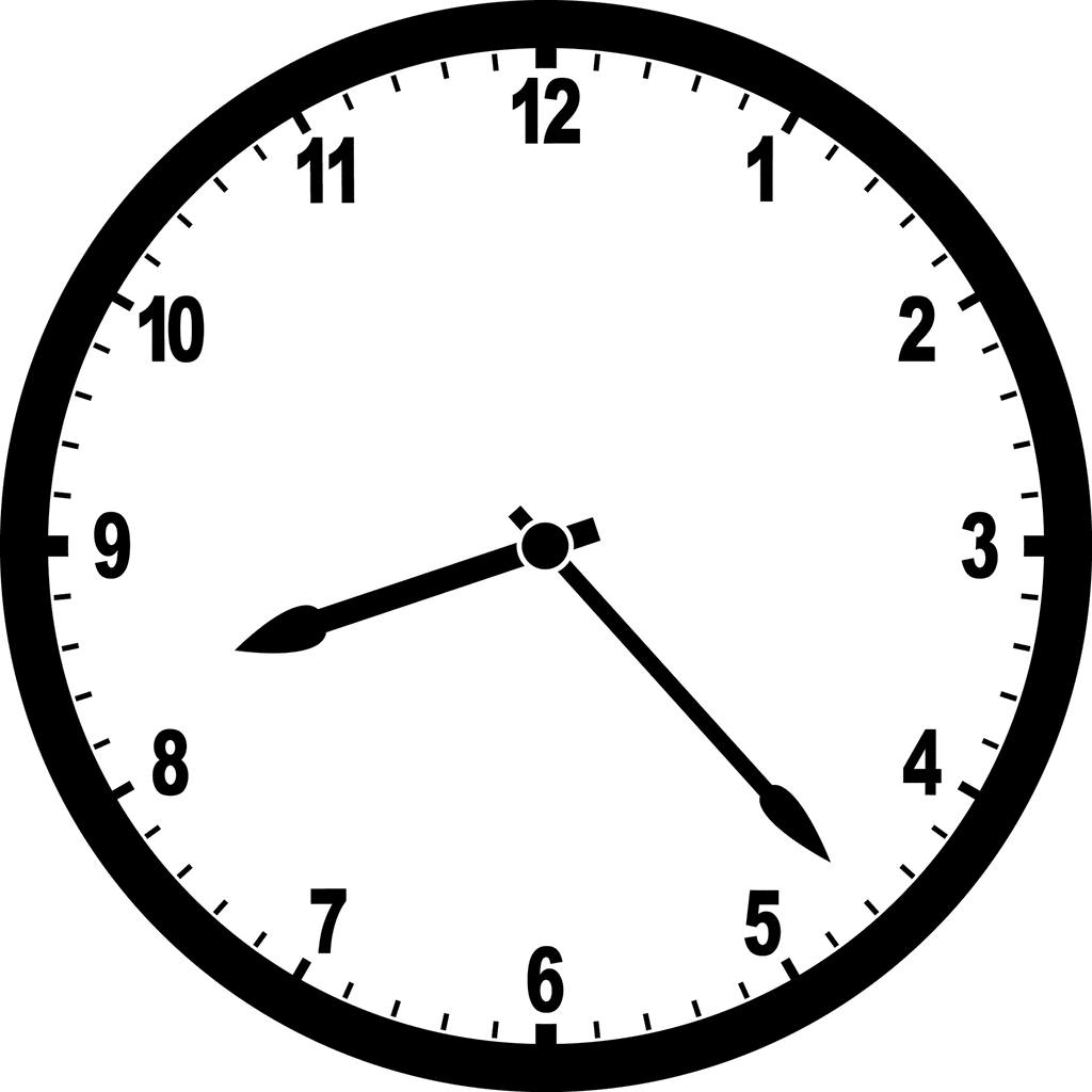 Clock 8 23 Clipart Etc