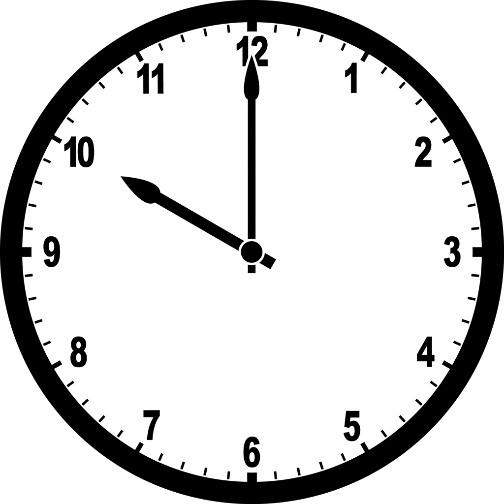 Clock 10:00 | ClipArt ETC