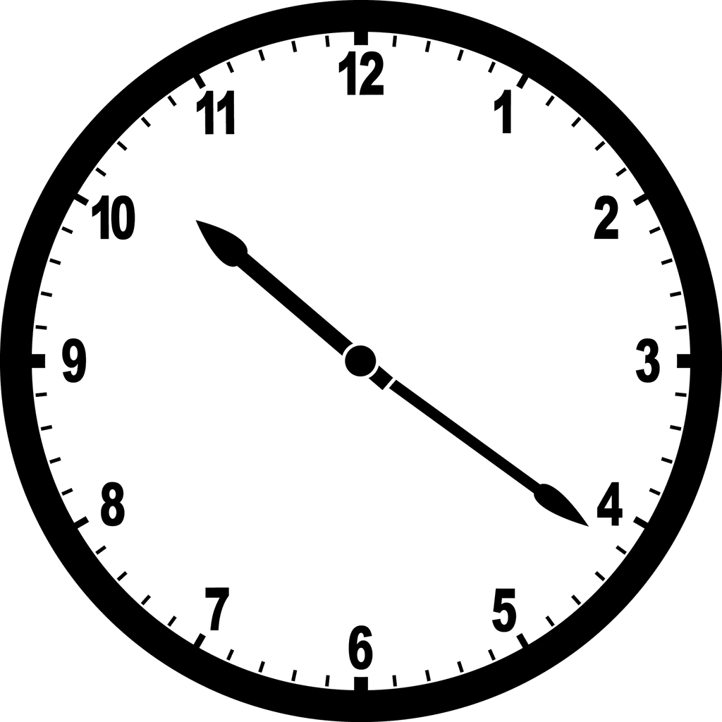 Clock 10:21 | ClipArt ETC