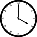 The ClipArt gallery of Plain Clocks Hour 4 offers 60 images of clocks showing the time from 4:00 to 4:59 in one minute intervals.