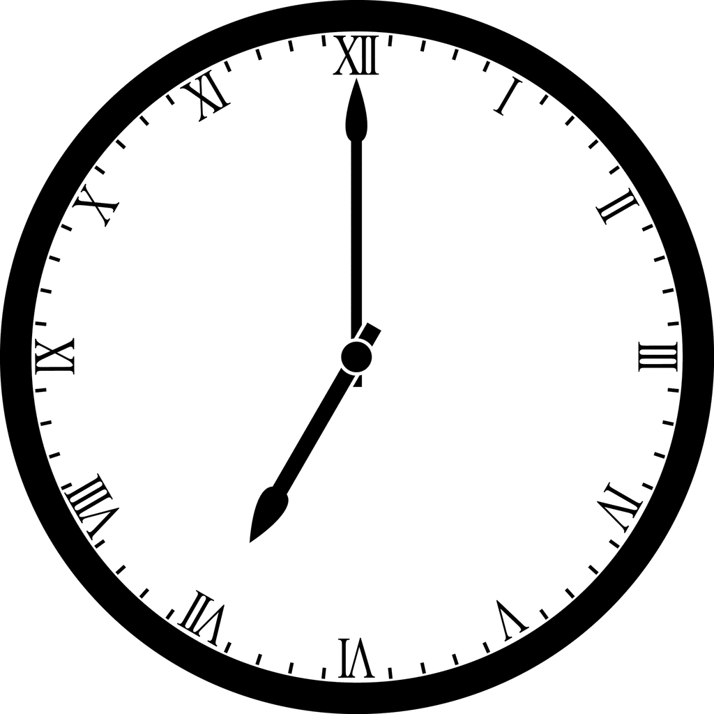 Clock 7:00 | ClipArt ETC