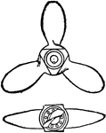 Griffith's Propeller, a common form of screw-propeller.