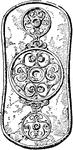 A Celtic shield.