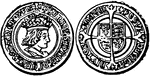 "A shilling from the time of Henry VII."&mdash;Finley, 1917