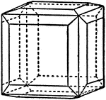 The combination of tetrakis-hexahedron and cube.