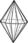 "...bounded by twenty-four scalene triangles...This form may be considered as a combination of two scalenohedra, a direct and an inverse." -The Encyclopedia Britannica 1910