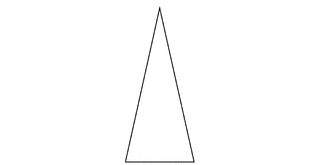 Isosceles Triangle degrees 25, 77.5, 77.5