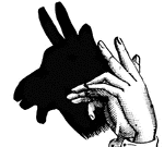 Hand-shadow of Goat