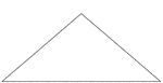 An isosceles triangle with angles 98, 41, 41