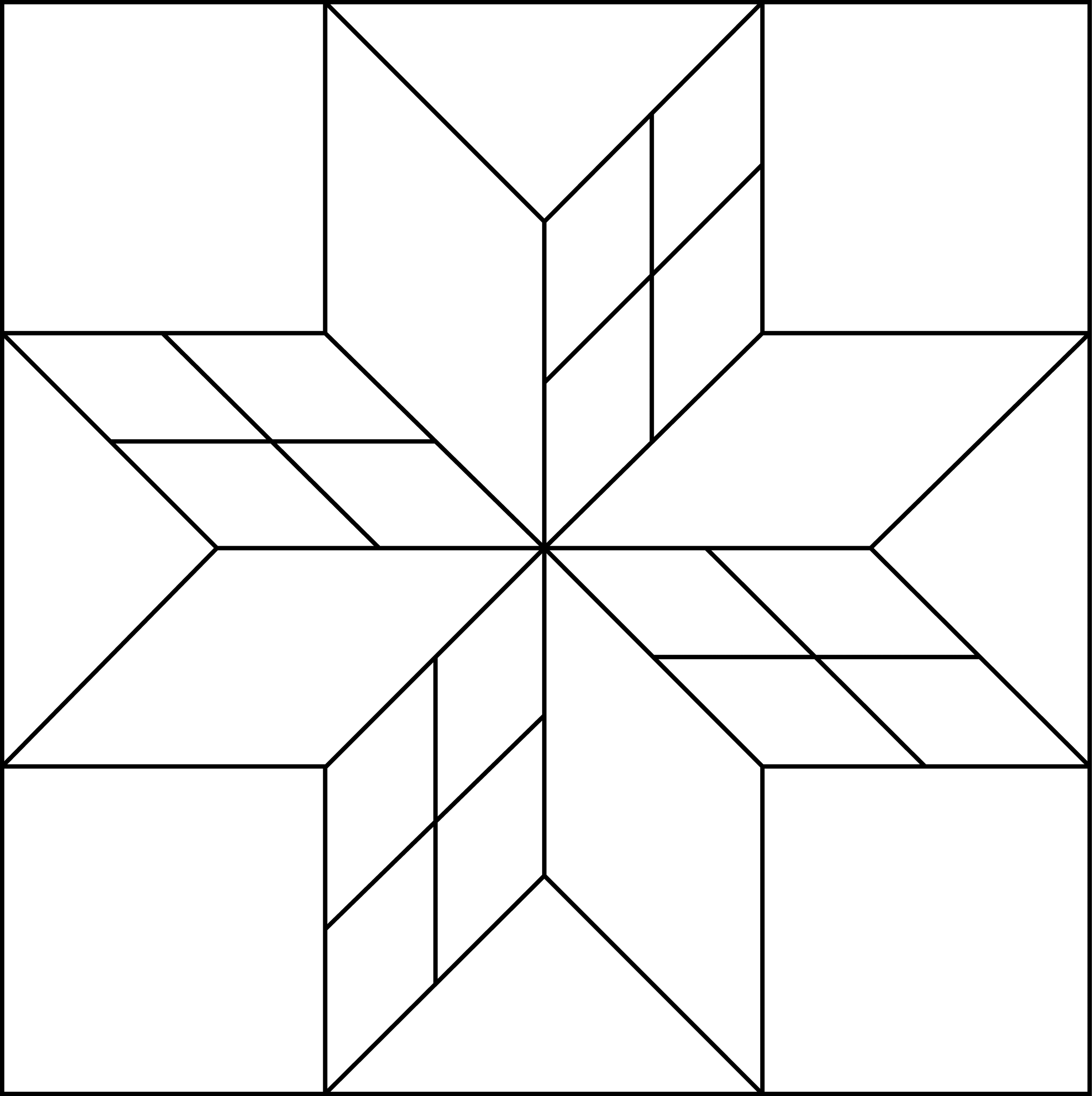 Лоскутный узор геометрические для раскраски