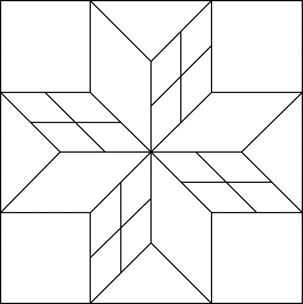 Geometric Block Pattern 20 | ClipArt ETC