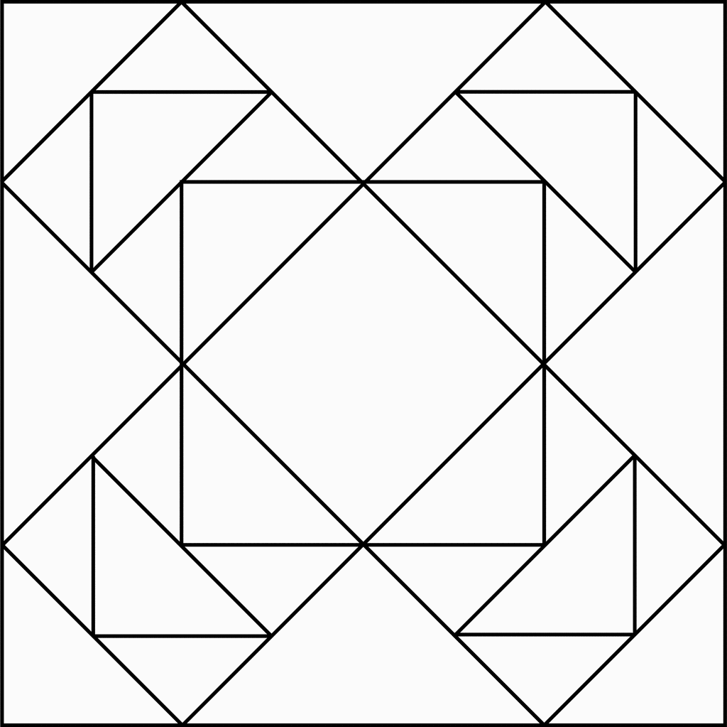 Geometric Block Pattern 30 ClipArt ETC