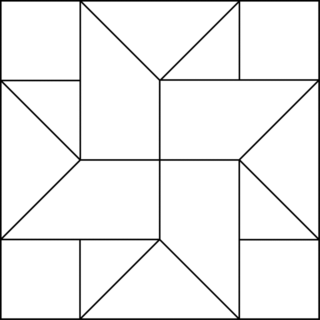Geometric Block Pattern 44 Clipart Etc