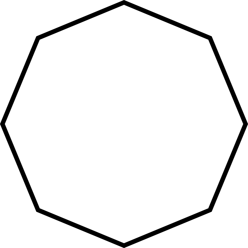 8-sided Polygon | ClipArt ETC