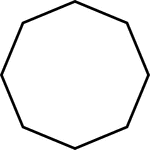 Polygon consisting of 8 sides