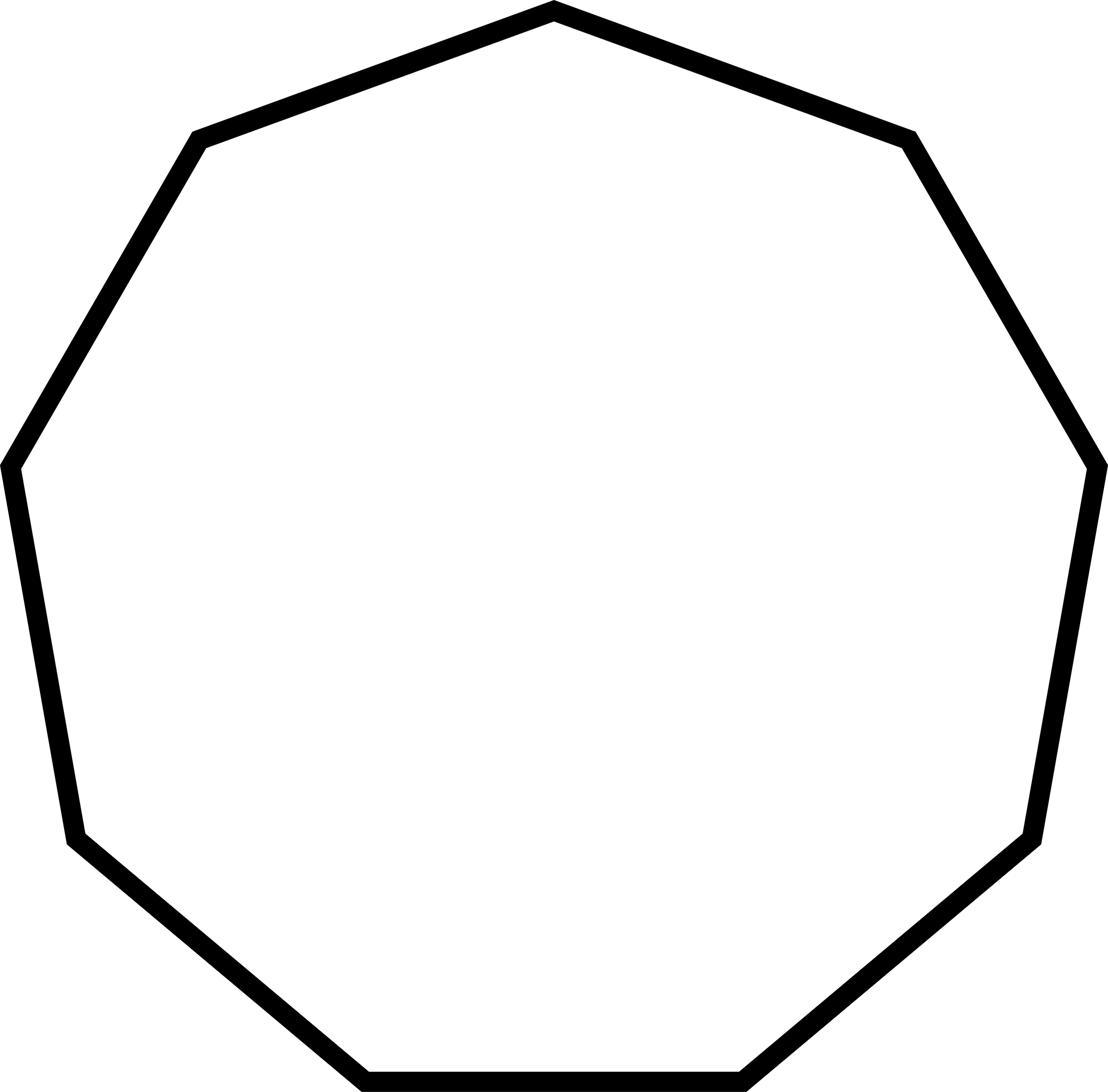 Hendecagon одиннадцатиугольник