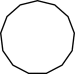 Polygon consisting of 13 sides