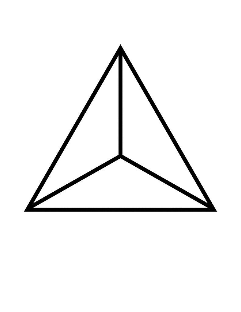 Fractions Of 3 sided Polygon ClipArt ETC Fractions Of 3 sided Polygon ClipArt ETC