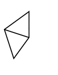 2/5 of a 5 sided polygon