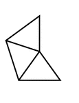 3/5 of a 5 sided polygon