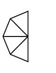 4/8 of a 8 sided polygon
