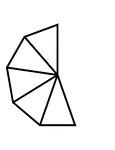 5/9 of a 9 sided polygon