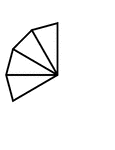 4/12 of a 12 sided polygon
