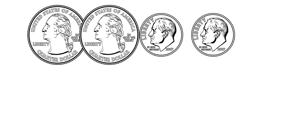 70 Cents ClipArt ETC
