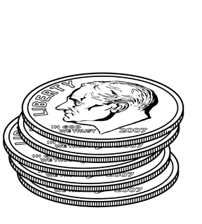 Image result for dimes clipart