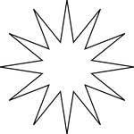 12 pointed star
