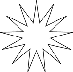 13 pointed star