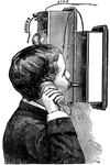 The Telephone and Telegraph Industry ClipArt gallery offers 75 illustrations of telephones and telegraph equipment, including early models and supporting infrastructure such as cable and switchboards.