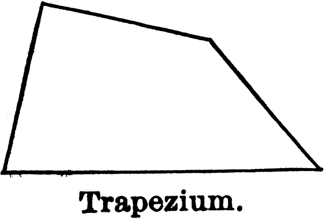 trapezium quadrilateral