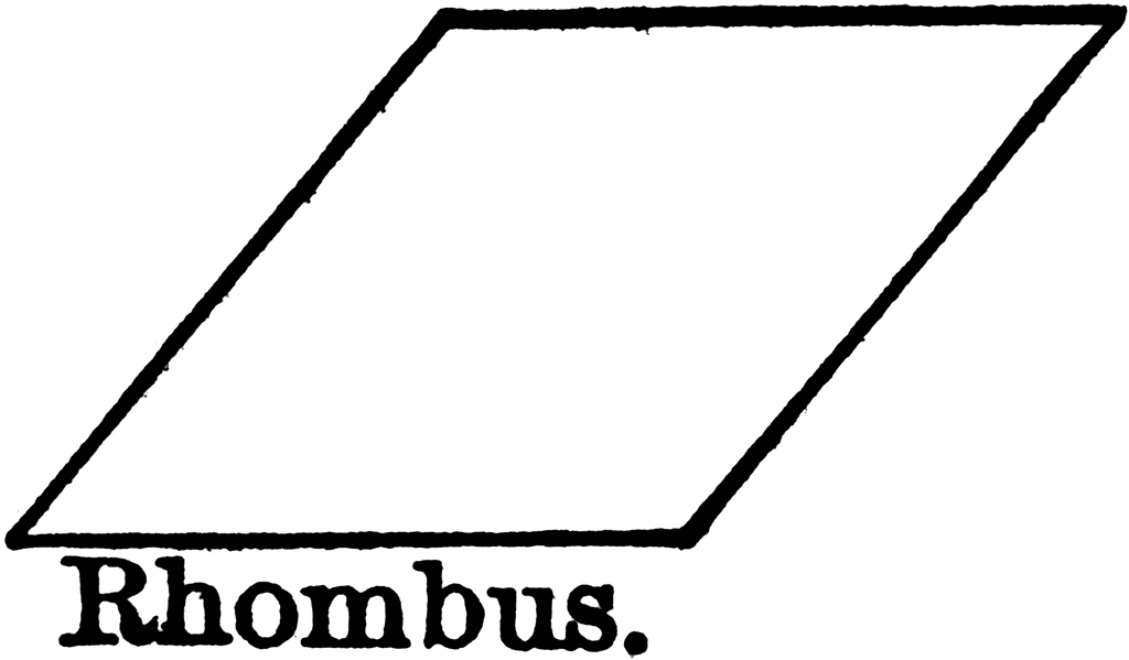 rhombus-clipart-etc