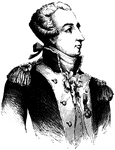 (1757-1834) French statesman, soldier and general who helped with the American revolutionary forces.