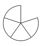 Four fifths of a circle.