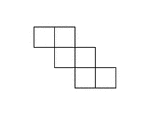 The Hexominoes ClapArt gallery includes 62 illustrations of free and one-sided hexominoes. Hexominoes are a collection of 6 squares arranged with coinciding sides.