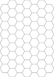Tessellation of hexagons.