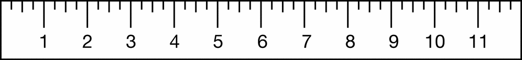 Quarter Inch Ruler ClipArt ETC