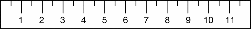 Half Inch Ruler ClipArt ETC