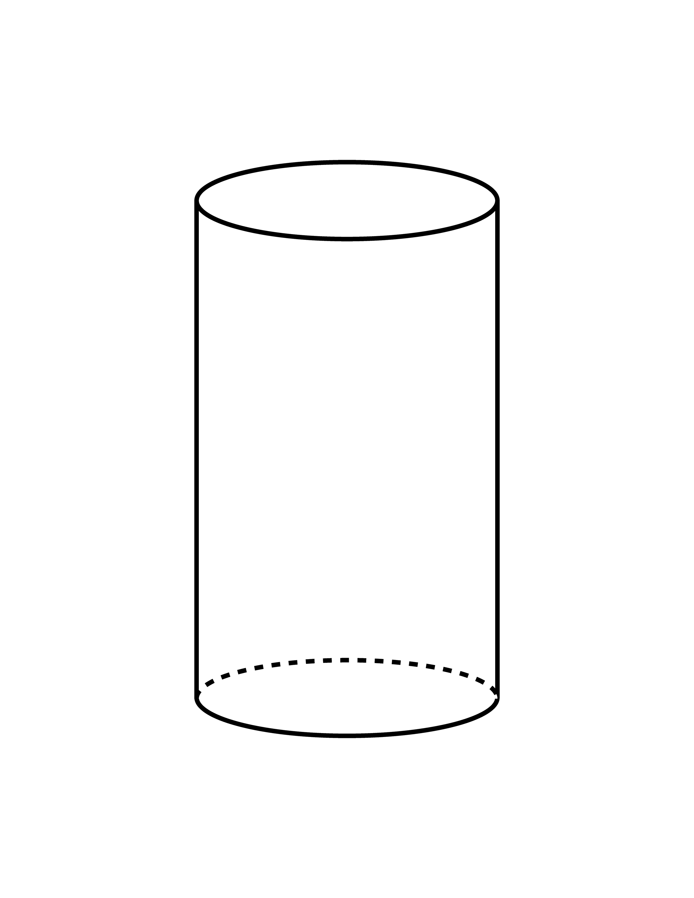 Flashcard of a Cylinder ClipArt ETC