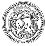 Seal of the state of Rhode Island, 1875