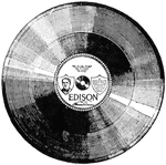 Edison disk record