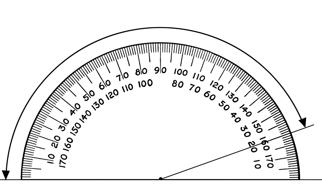 Protractor 160 Degrees ClipArt ETC