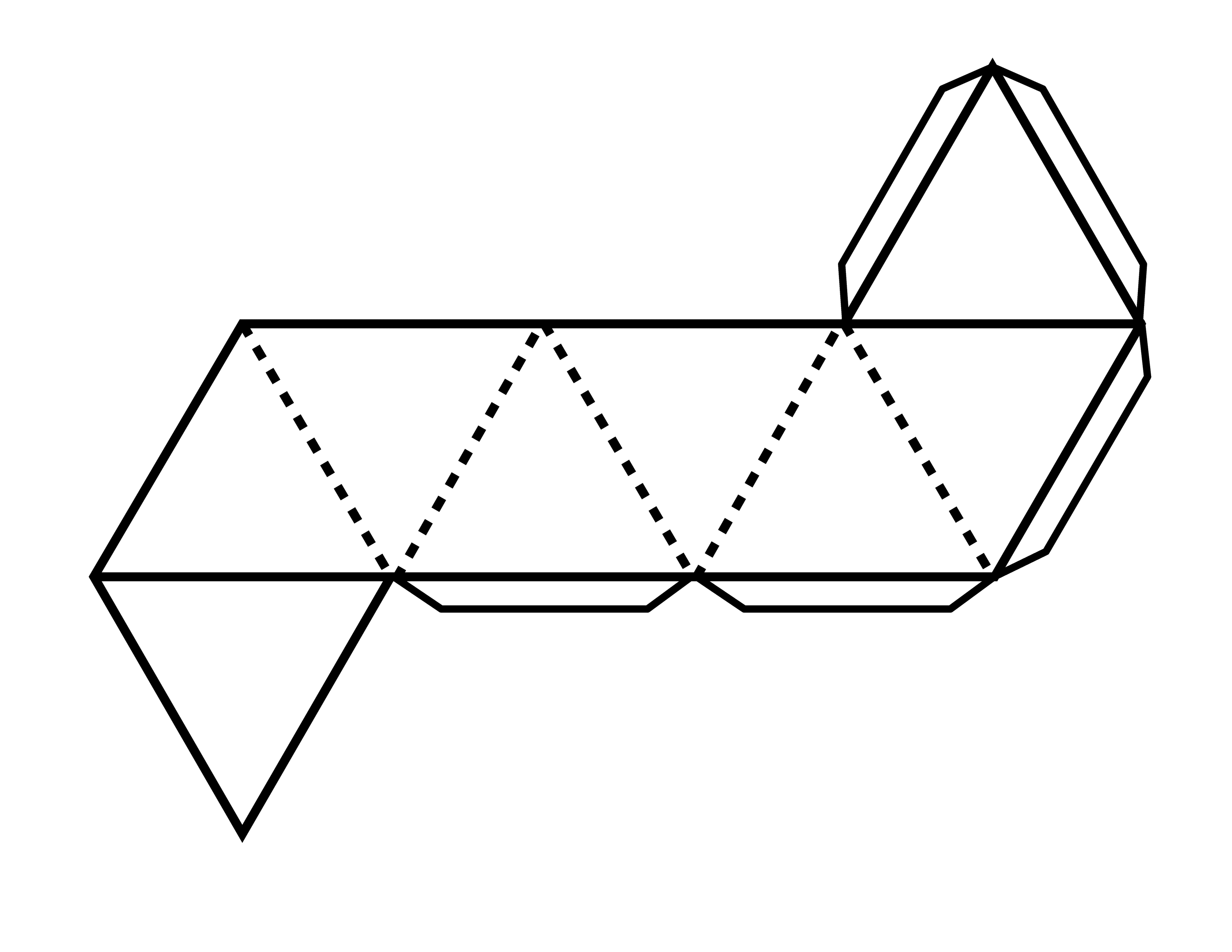 Правильный октаэдр схема