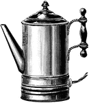 Electric teapot from about 1903.