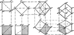 Development of an isometric of a cube.