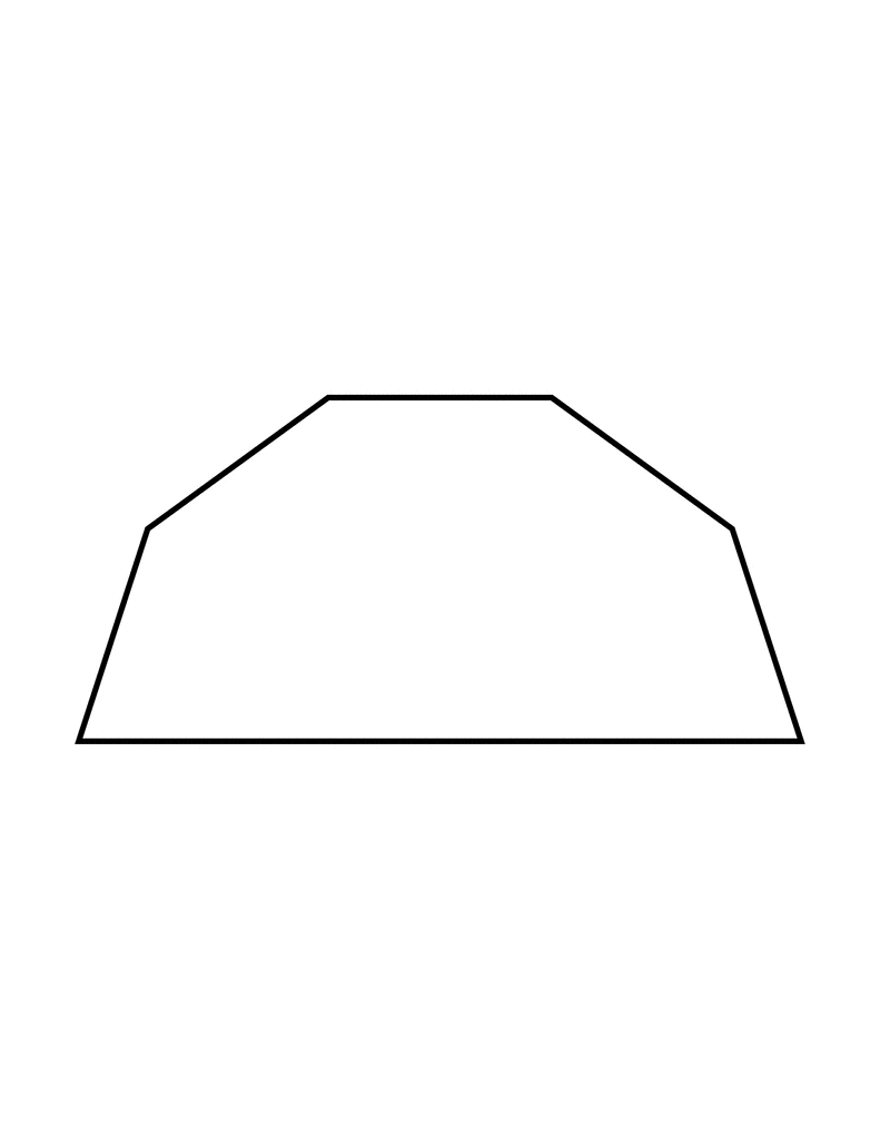 convex equiangular hexagon
